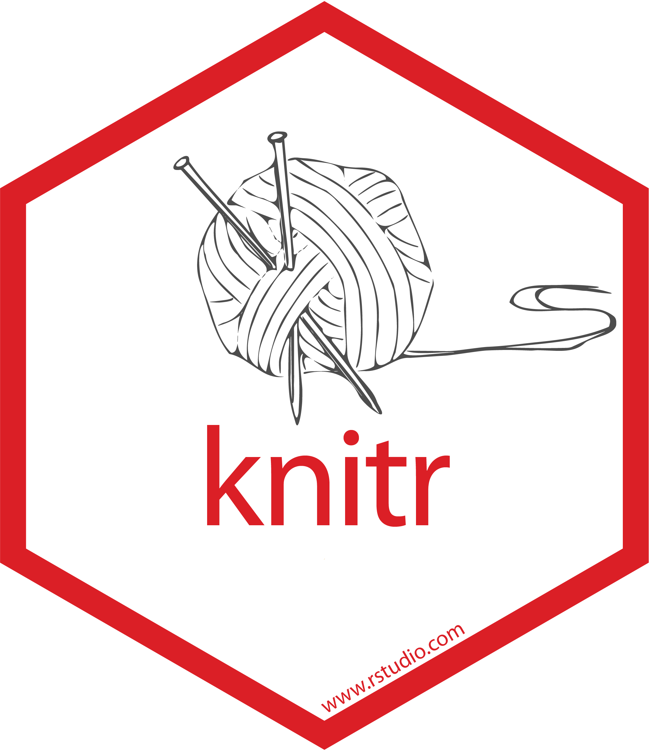 knitr sticker